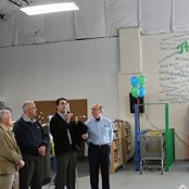 Chad King of Citizens Natinoal Bank speaks of his involvement in the renovation project in being the bank's contact with the affiliate in arranging the loan for the project.